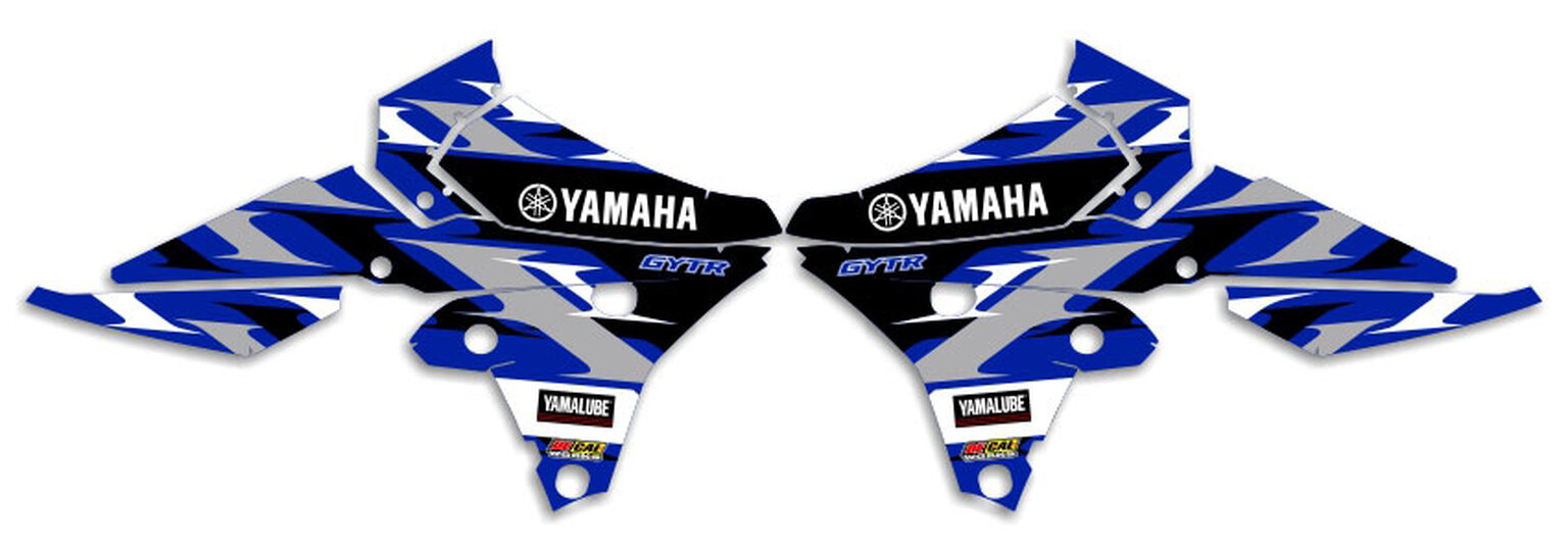 MX Graphics Dirt Bike Decals Yamaha T-6 Ready Made Rad Kit