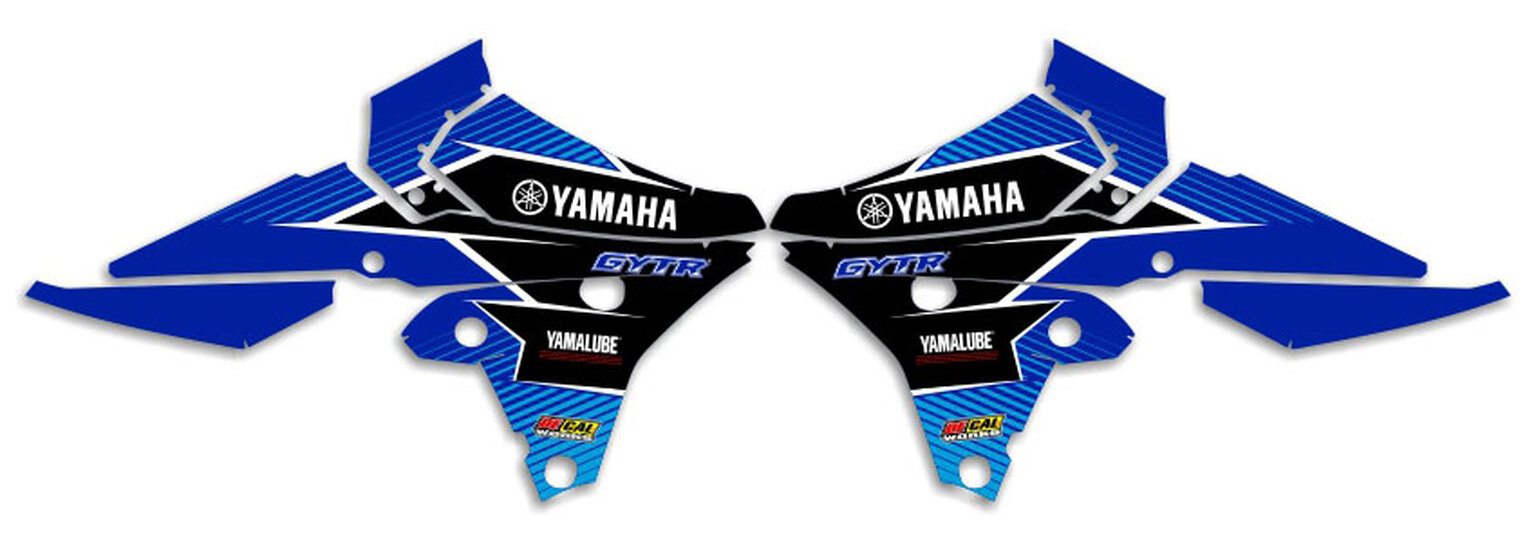 MX Graphics Dirt Bike Decals Yamaha T-11 Ready Made Rad Kit