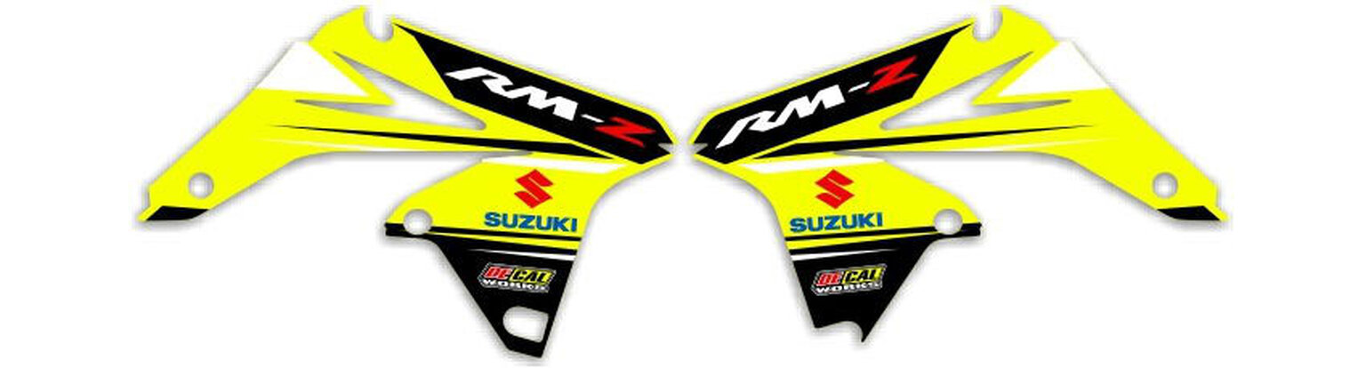 MX Graphics Dirt Bike Decals Suzuki T-1 Ready Made Rad Kit