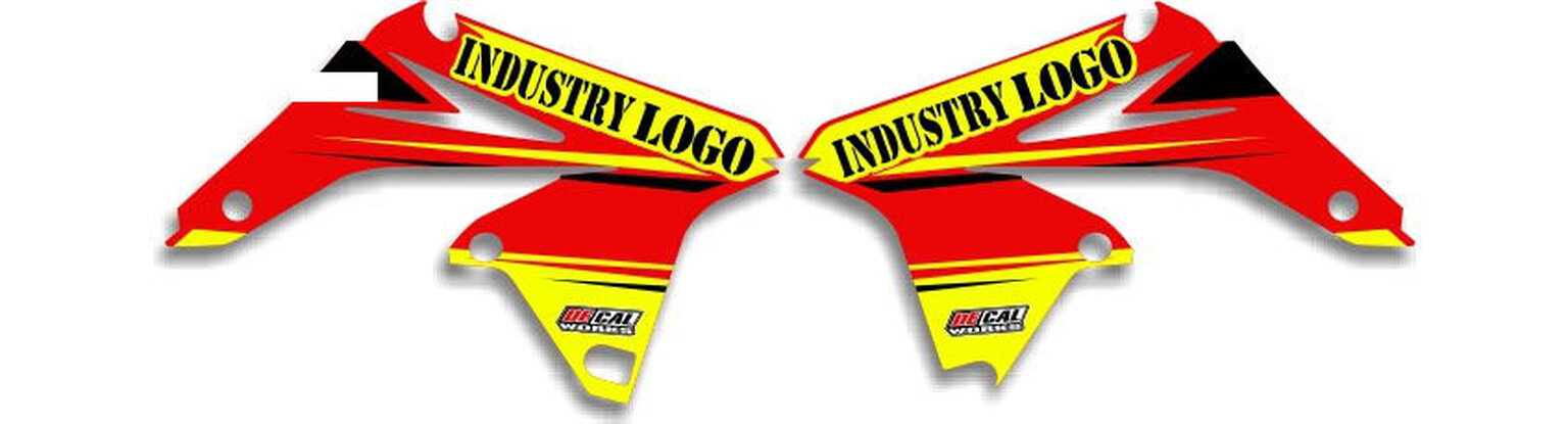 MX Graphics Dirt Bike Decals Suzuki T-1 Semi Custom Rad Kit