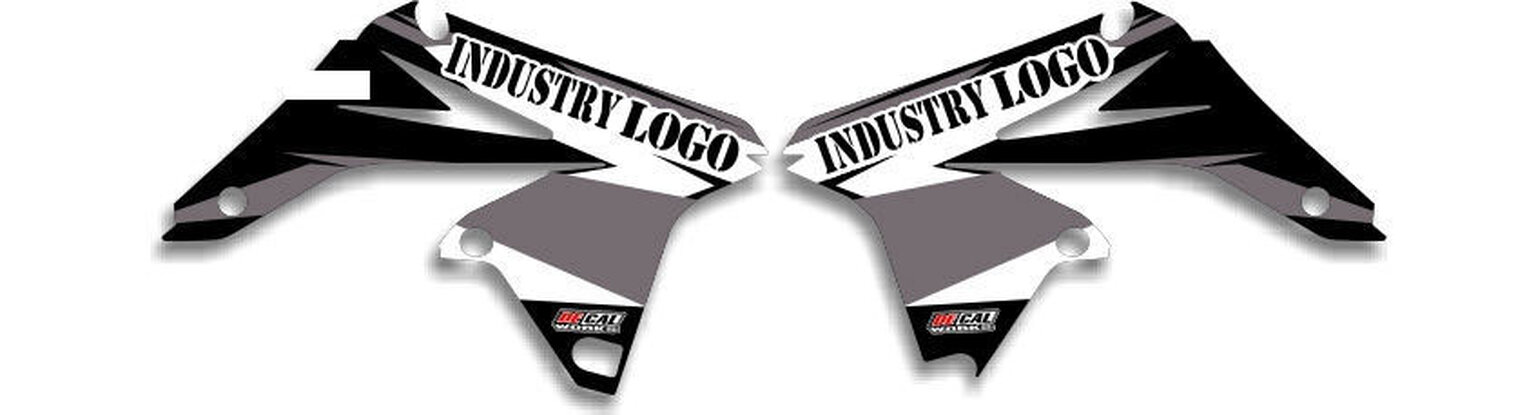 MX Graphics Dirt Bike Decals Suzuki T-3 Semi Custom Rad Kit