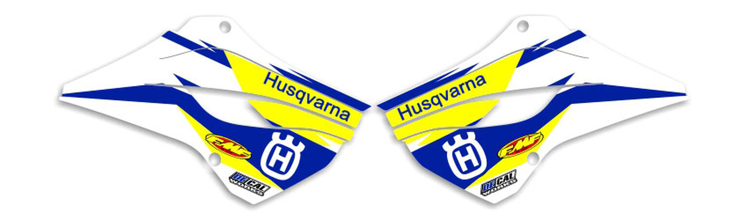 MX Graphics Dirt Bike Decals Husqvarna T-3 Ready Made Rad Kit