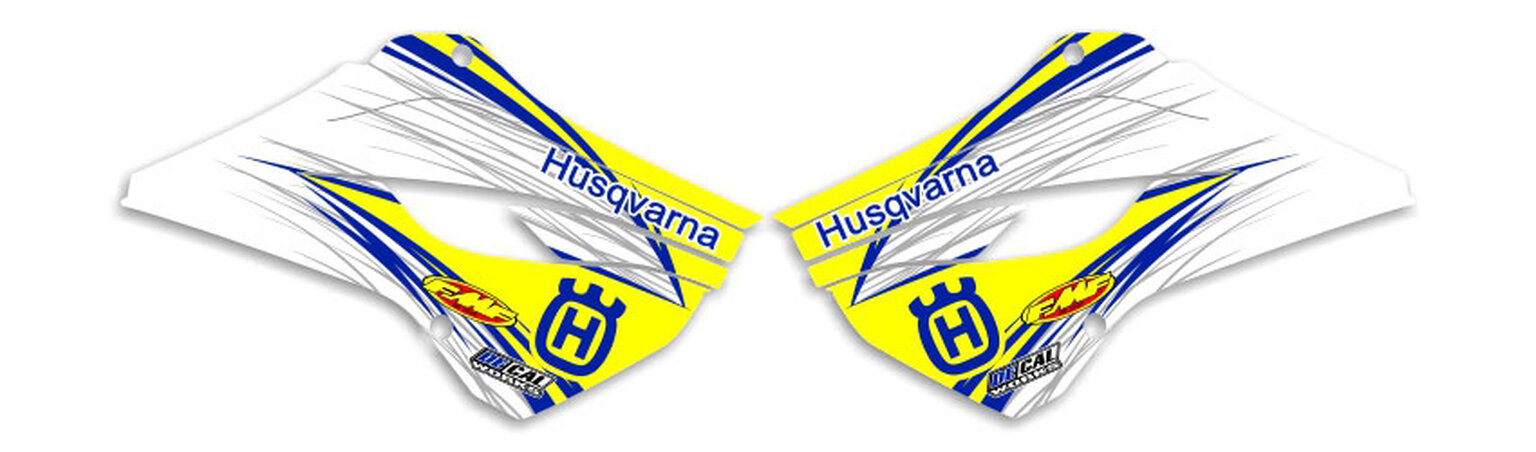 MX Graphics Dirt Bike Decals Husqvarna T-9 Ready Made Rad Kit