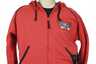 Red Zipper Hoodie Sweatshirt  | DeCal Works