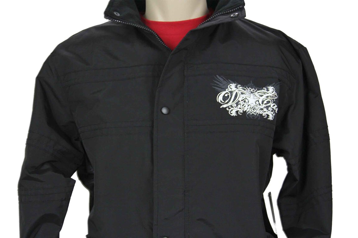 Black Graffiti Jacket for   