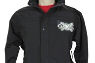 Black Graffiti Jacket for   