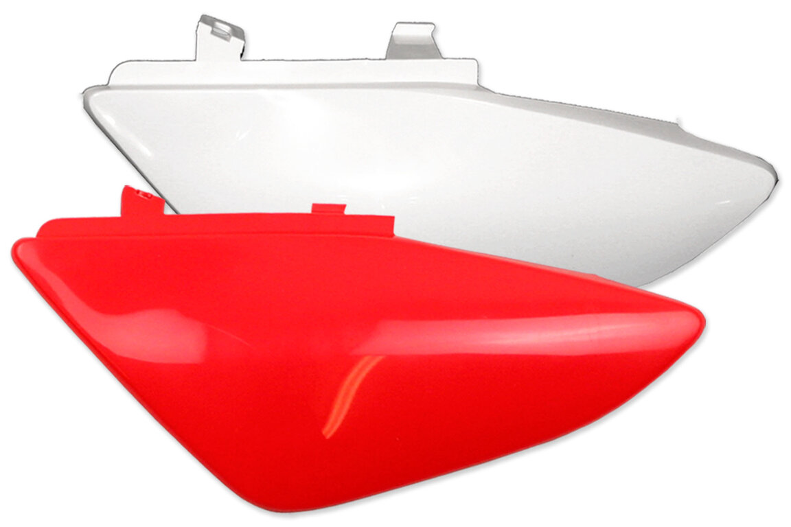 Side Number Plates for 04-26 Honda CRF50