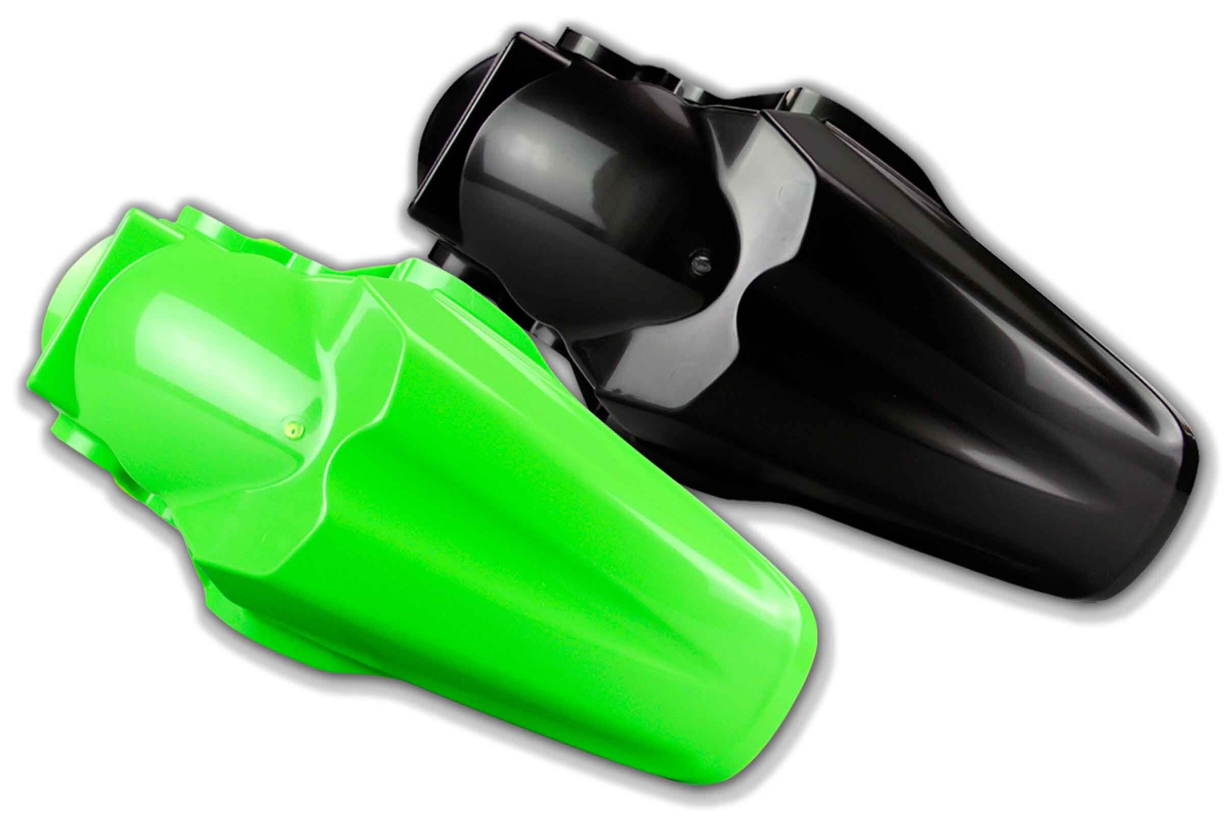 Acerbis Green Rear Fender - Fits Kawasaki KX80, KX85, KX100 (1991-2013)