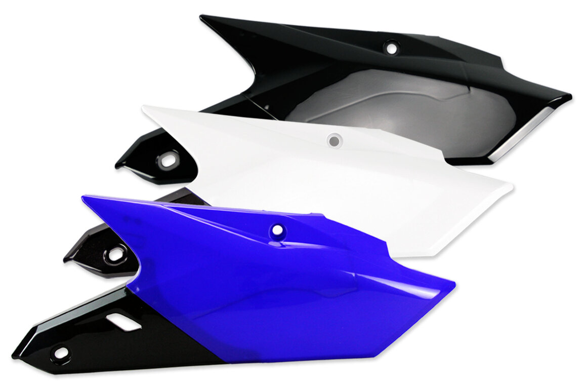 Side Number Plates for 14-19 Yamaha YZ250F, YZ250FX, YZ450F, YZ450FX