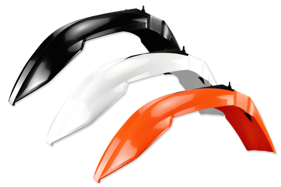 FMF Motocross Front Fender Decal Kit - 6-Piece Factory Graphics Stickers, Multicolor