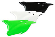 Side Number Plates for 14-26 Kawasaki KX100, KX112, KX85