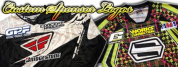 Motocross Name and Number Jersey Printing