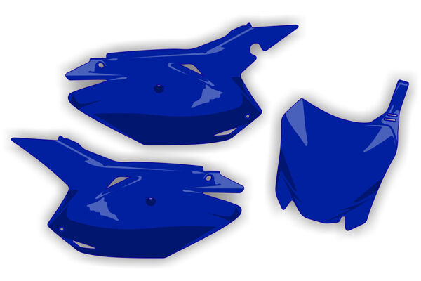 Number Plate Plastic Kit for Yamaha: YZ250F (2000-02) / YZF426 (2000-02) | DeCal Works