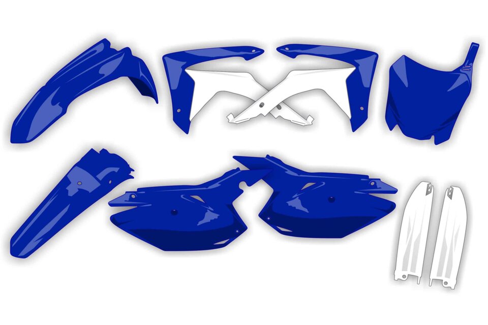 Mix & Match Plastic Kit With Lower Forks 1996 Yamaha YZ125, 1997 Yamaha YZ125, 1998 Yamaha YZ125, 1999 Yamaha YZ125, 1996 Yamaha YZ250, 1997 Yamaha YZ250, 1998 Yamaha YZ250, 1999 Yamaha YZ250 | DeCal Works