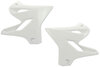 White Complete Plastic Kit With Lower Forks Yamaha: YZ125 (2 Stroke) [Polisport Restyled Plastic Kit] (2008-14) / YZ250 (2 Stroke) [Polisport Restyled Plastic Kit] (2008-14)