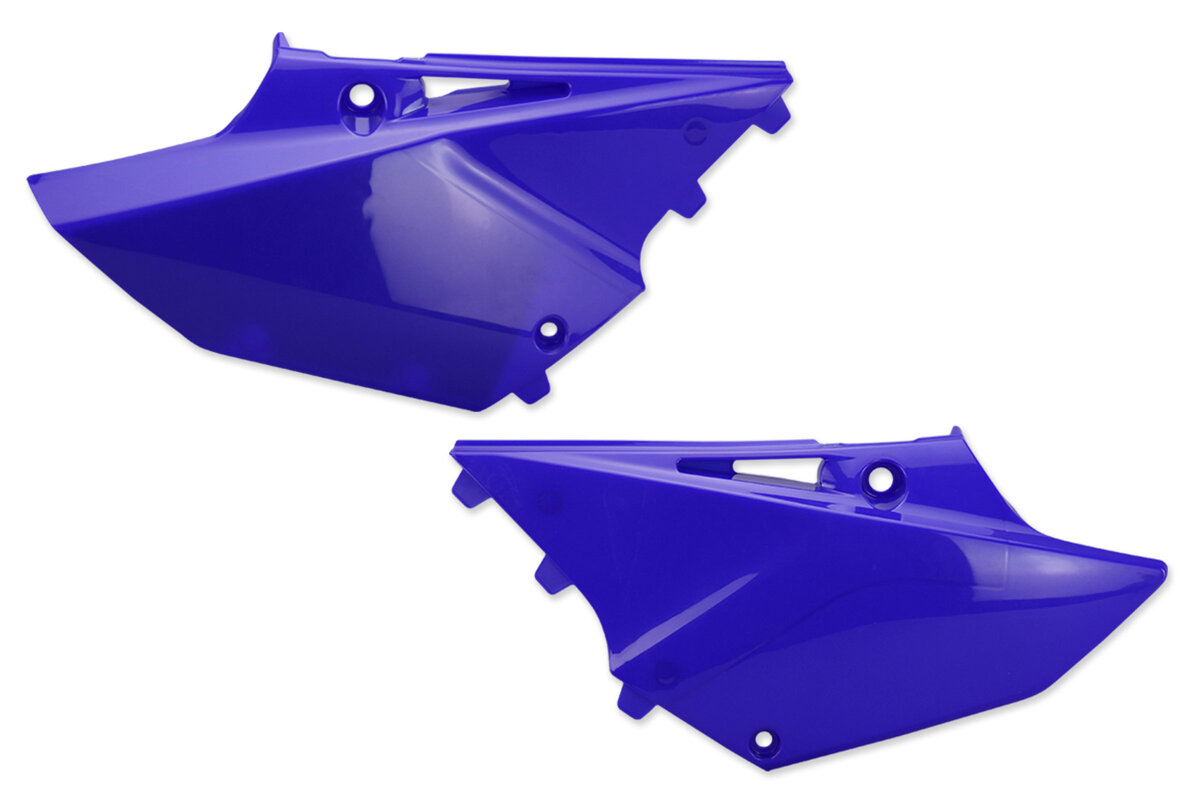 Polisport Blue Side Number Plates 02-22 YZ125, YZ250