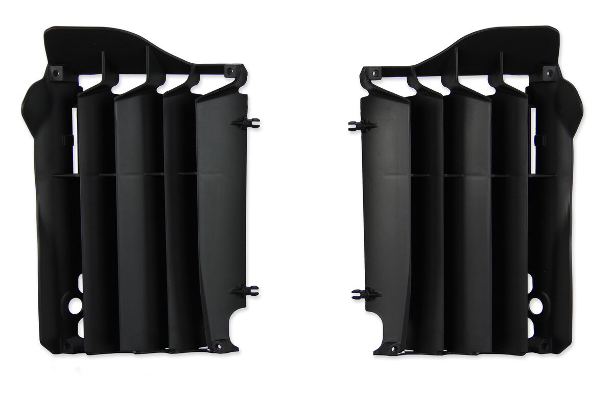 Polisport Black Radiator Louvers for 14-17 CRF250