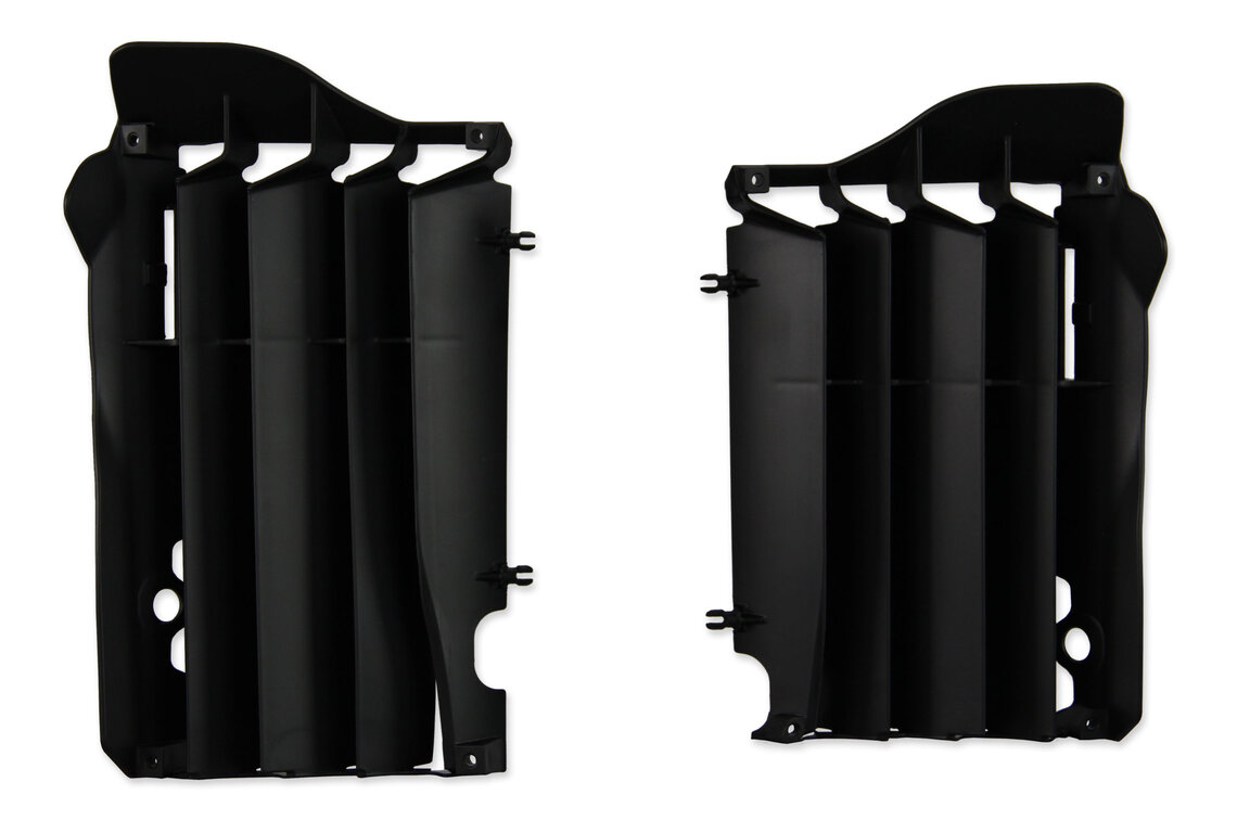 Polisport Black Radiator Louvers for Honda: CRF450R (2013-2014)
