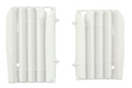 Polisport White Radiator Louvers for Honda: CRF450R (2009-2012)
