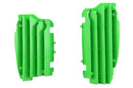 Polisport Green Radiator Louvers for Kawasaki: KX450F (2012-2015)