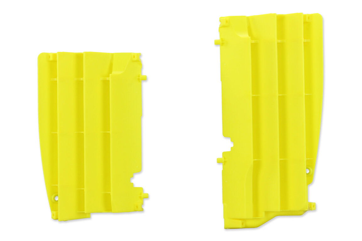 Polisport Yellow Radiator Louvers for Suzuki: RMZ450 (2008-2017)