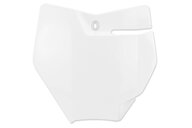Polisport White Front Number Plate for KTM: SX125 (2016-2018), SX150 (2016-2018), SX250 (2017-2018), SXF250 (2016-2018), SXF250FE (2015-2017), SXF350 (2016-2018), SXF450 (2016-2018), SXF450FE (2015-2017), XC250 (2017-2018), XC300 (2017-2018), XCF250 (2016-2018), XCF350 (2016-20...and more