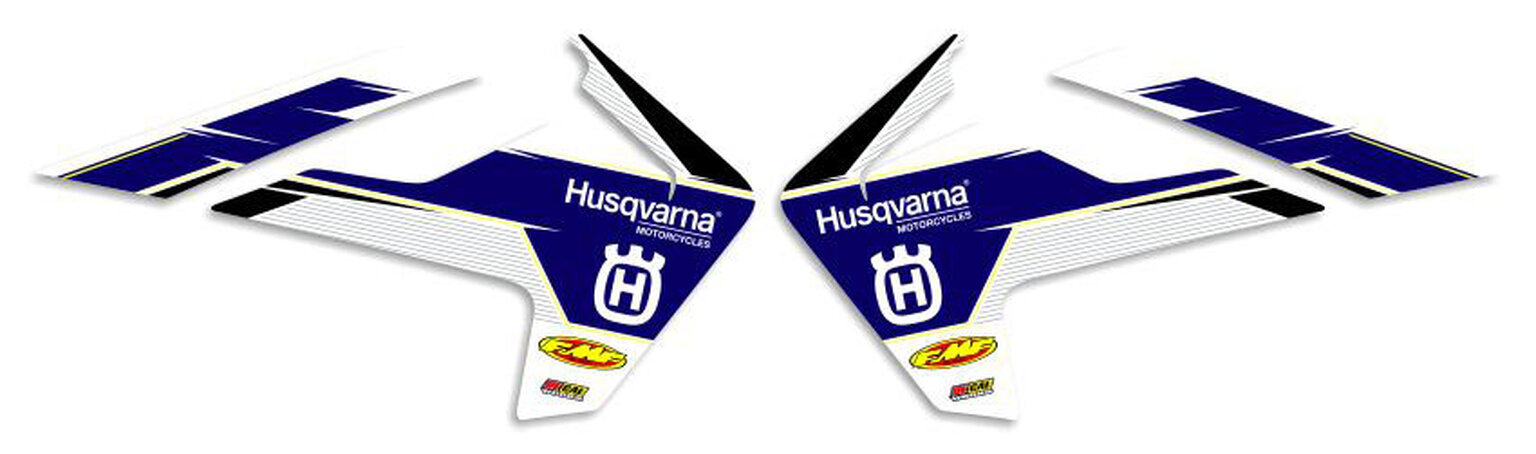 MX Graphics Dirt Bike Decals Husqvarna T-16 Ready Made Rad Kit