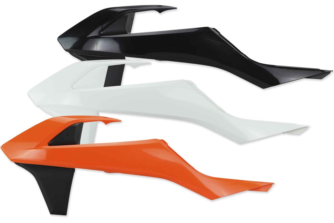Radiator Shroud Set for 15-19 KTM EXCF, EXC, SX, SXF, XC, XCF, XCW