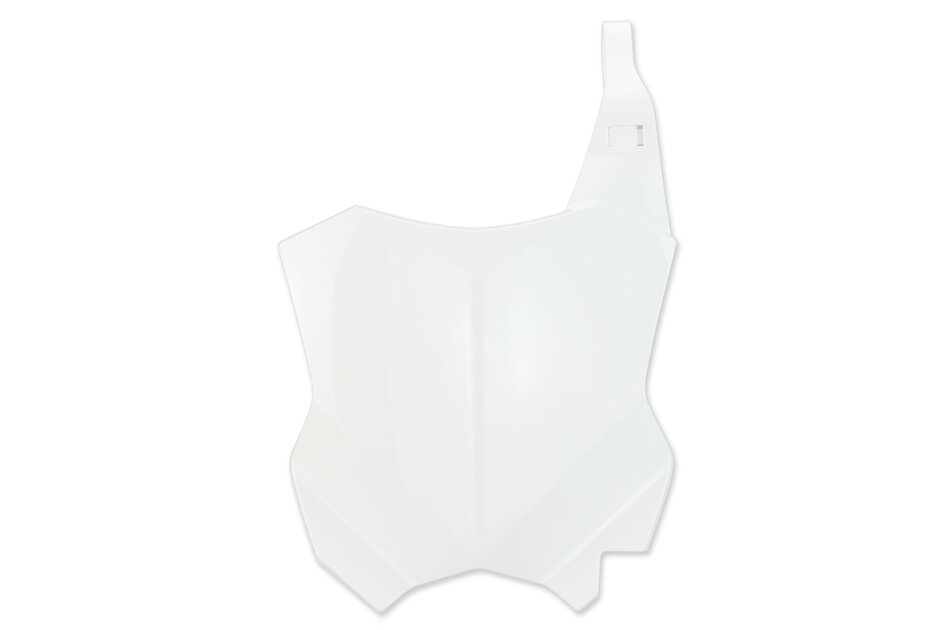 Polisport White Front Number Plate 16-26 KLX, KX250F, KX450F