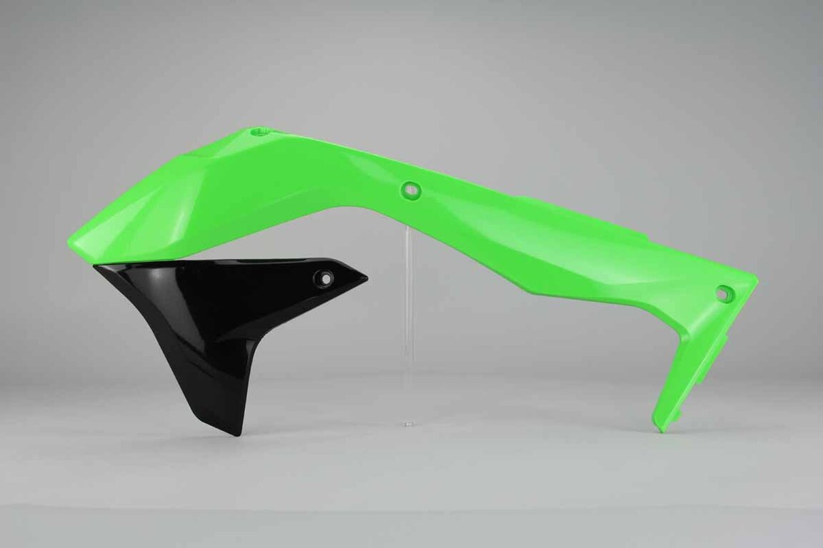 Left Side DeCal Works  Mix & Match Plastic Kit replacement plastics for 16-18 Kawasaki KX450F dirt bikes.