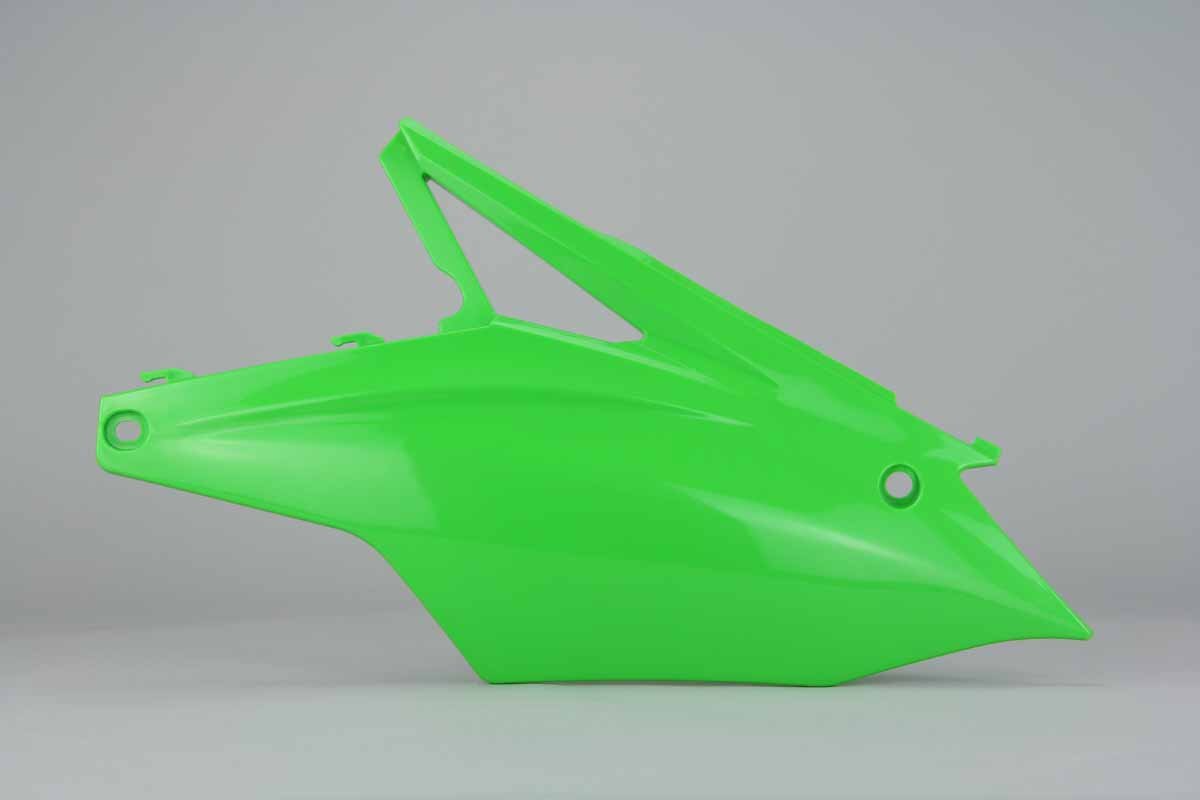 POLISPORT Parafango Anteriore Replica OEM Verde - Per Kawasaki KX250F/450F, In Polipropilene Lucido - 3