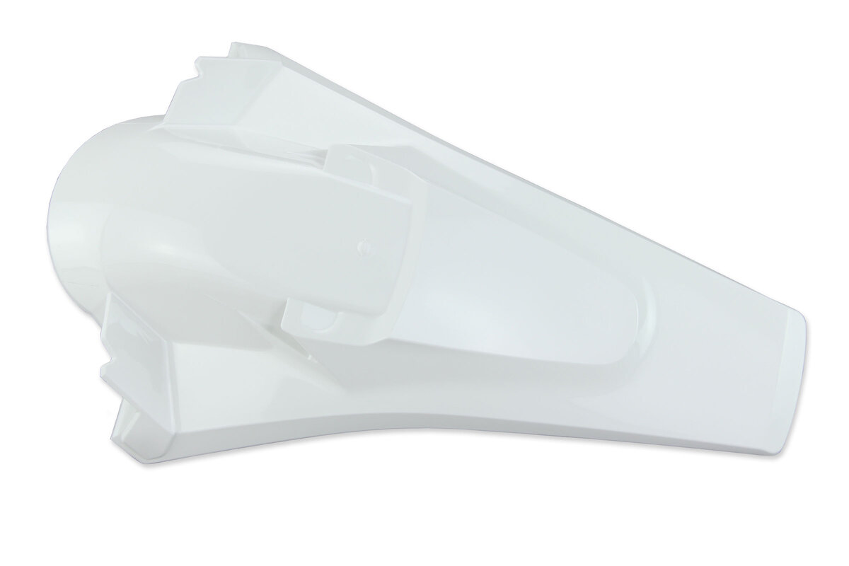 UFO White Rear Fender 16-18 FC, FS, FX, TC, TX
