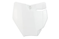 Polisport White Front Number Plate for GasGas: MC65 (2021-2023), KTM: SX65 (2016-2023)