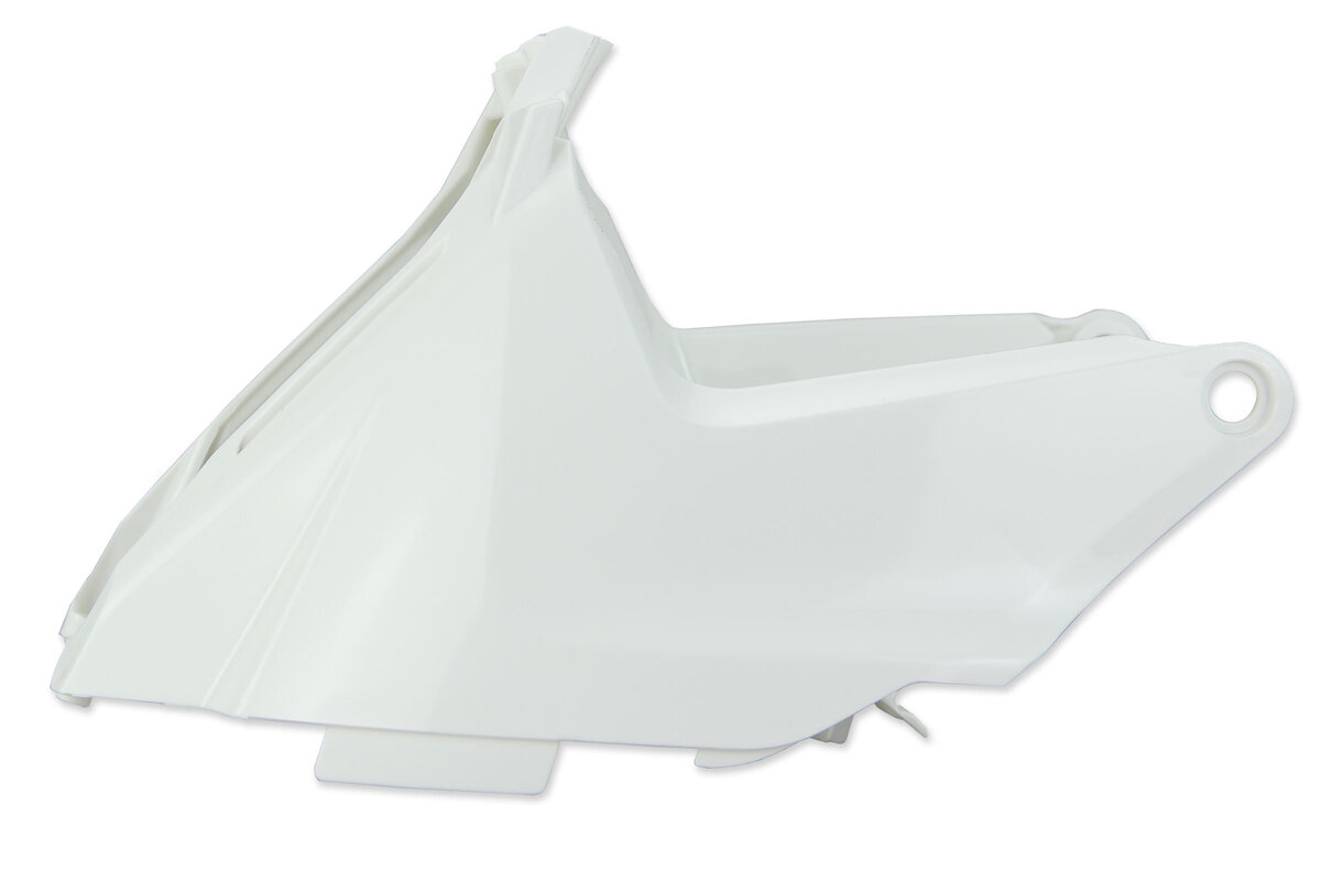 Polisport White Airbox Cover fits 16-23 MC65, SX65 Polisport White Airbox Cover fits 16-23 MC65, SX65