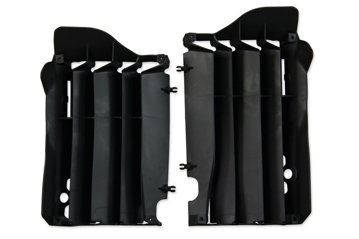 Polisport Black Radiator Louvers for Honda: CRF450R (2015-2016)