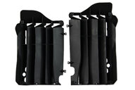 Polisport Black Radiator Louvers for Honda: CRF450R (2015-2016)
