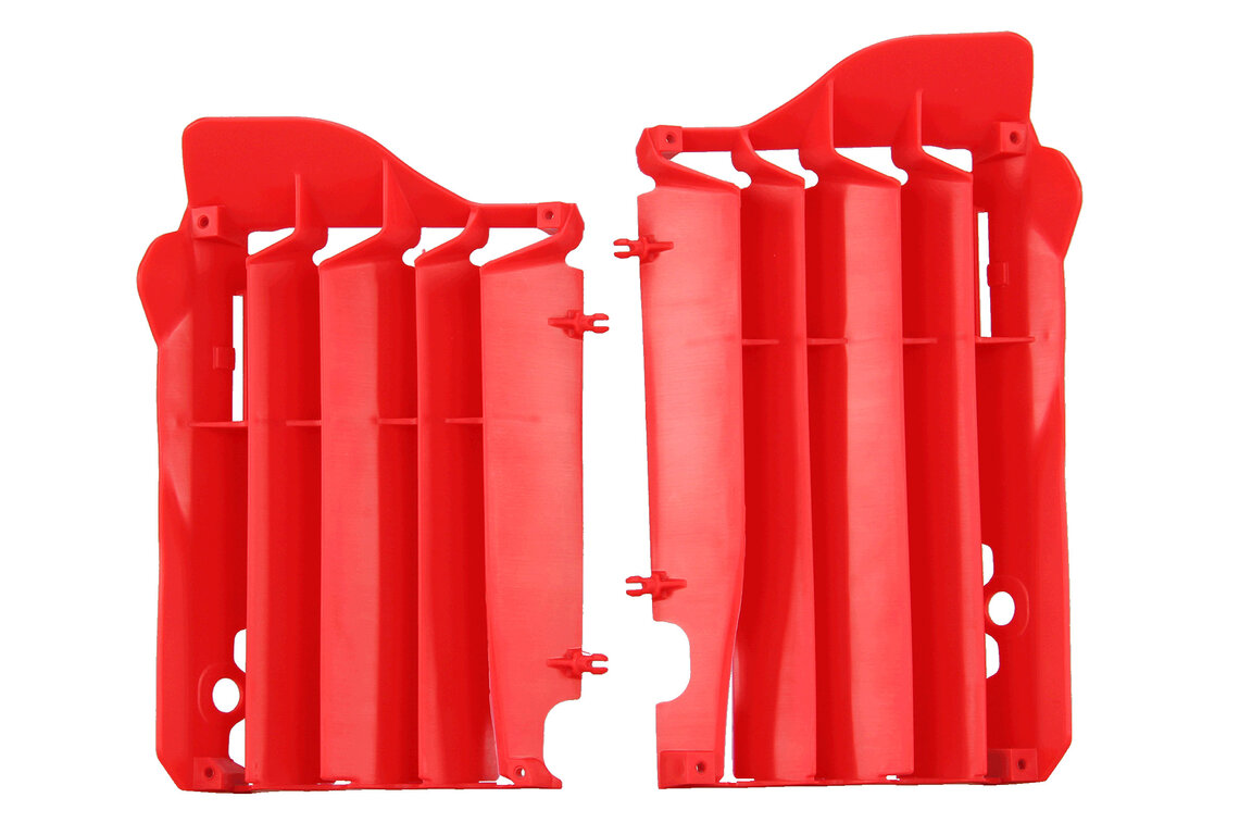 Polisport Red Radiator Louvers for Honda: CRF450R (2015-2016)