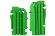 Polisport Green Radiator Louvers for Kawasaki: KX250F (2017-2020)