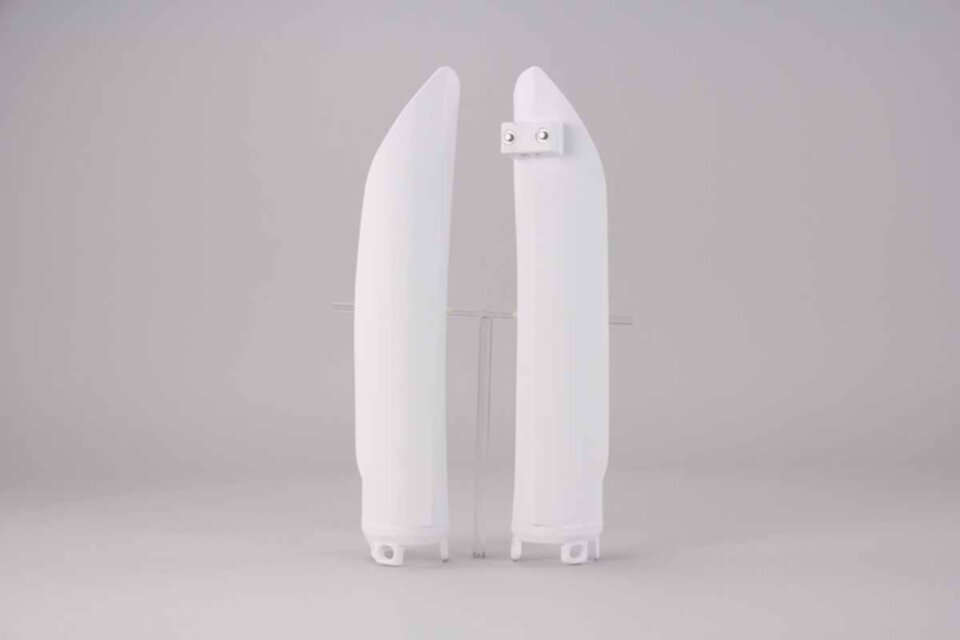 White Lower Fork Guards 2018 Beta 125 RR, 2013 Beta 250 RR, 2014 Beta 250 RR, 2015 Beta 250 RR, 2016 Beta 250 RR, 2017 Beta 250 RR, 2018 Beta 250 RR, 2014 Beta 250 RR Race Edition, 2015 Beta 250 RR Race Edition, 2016 Beta 250 RR Race Edition, 2017 Beta 250 RR Rac...and more