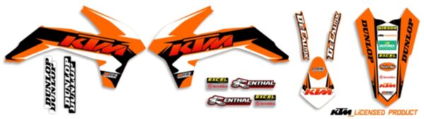 MX Graphics Dirt Bike Decals KTM Garage Sale Series Full Graphics