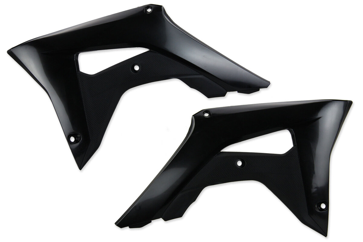 Acerbis Black Radiator Shroud Set 17-22 CRF250, CRF450