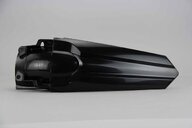 UFO Black Rear Fender replacement plastics for 17-22 Honda CRF250, CRF450 dirt bikes 360 view