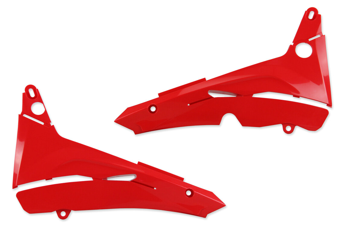 Polisport Red Restyled Airbox Covers for Honda: CR125R (2002-2007), CR250R (2002-2007)