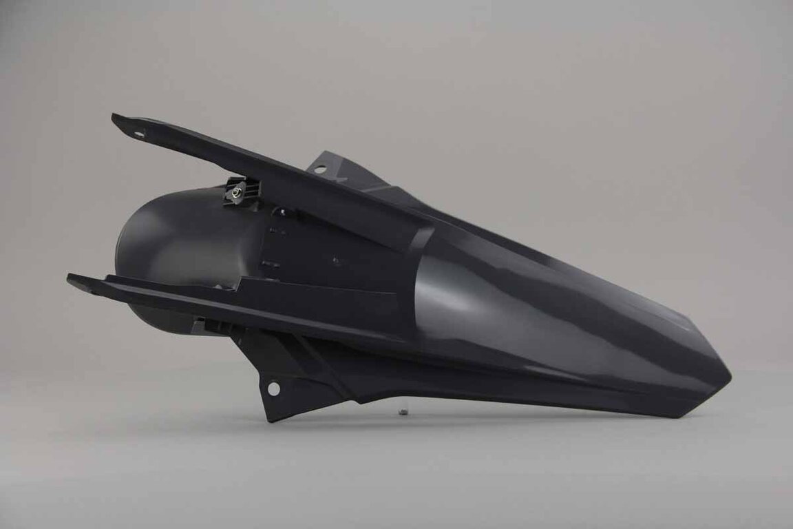 Polisport Nardo Grey Rear Fender replacement plastics for 15-18 KTM SX, SXF, XC, XCF dirt bikes 360 view