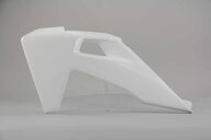 Left Side DeCal Works  Mix & Match 6 Piece Plastic Kit replacement plastics for 18-22 Husqvarna FC, FX, TC, TX dirt bikes.