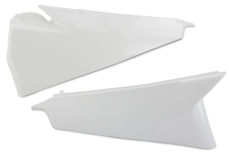 Ceramic White - Non-Vented Side Upper Number Plates 2019 Husqvarna FC250, 2020 Husqvarna FC250, 2021 Husqvarna FC250, 2022 Husqvarna FC250, 2019 Husqvarna FC350, 2020 Husqvarna FC350, 2021 Husqvarna FC350, 2022 Husqvarna FC350, 2019 Husqvarna FC450, 2020 Husqvarna FC450, 2021 Husqvarna FC45...and more