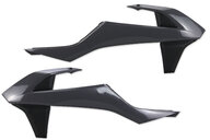 Polisport Nardo Grey Radiator Shroud Set for KTM: EXC250F (2017-2019), EXC300 (2017-2019), EXC350F (2017-2019), EXC450F (2017-2019), EXC500F (2017-2019), SX125 (2016-2018), SX150 (2016-2018), SX250 (2017-2018), SXF250 (2016-2018), SXF250FE (2015-2017), SXF350 (2016-2018), SXF450 (201...and more