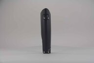 Right Side Polisport Nardo Grey Lower Fork Guards replacement plastics for 14-26 GasGas, Husqvarna, KTM, Sherco EC, ECF, EX, EXF, MC, MCF, FC, TC, EXC, EXCF, SMR, SX, SXF, XC, XCF, XCW, SC, SE, SE-R, SCF, SEF, SEF-R dirt bikes.