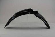 Polisport Black Restyled Front Fender replacement plastics for 02-07 Honda CR125, CR250 dirt bikes 360 view