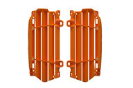 Polisport Orange Radiator Louvers for KTM: EXC350F (2024-2026), EXC450F (2024-2025), EXC500F (2024-2026), SX125 (2023-2026), SX150 (2021, 2025-2026), SX250 (2022-2026), SX300 (2024-2026), SXF250 (2023-2026), SXF250FE (2023-2026), SXF350 (2023-2026), SXF450 (2023-2026), SXF450F...and more